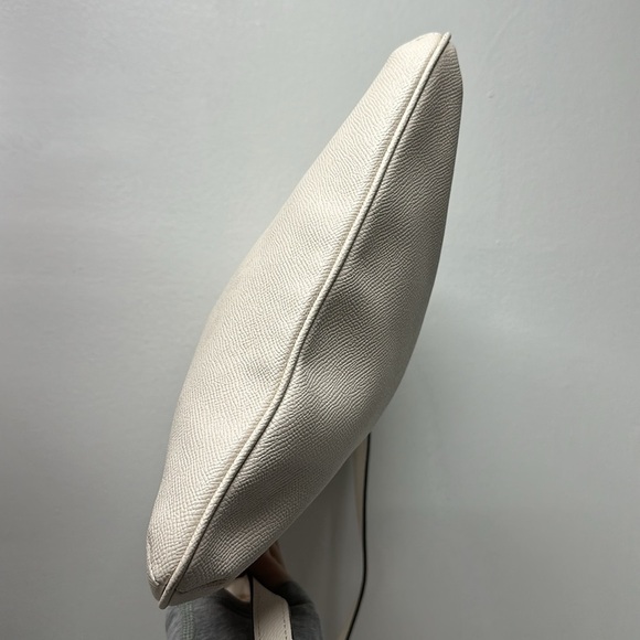 Coach Rowan File Crossbody Bag Purse In Cream Ivory Chalk Canvas Gold Hardware - Picture 11 of 14